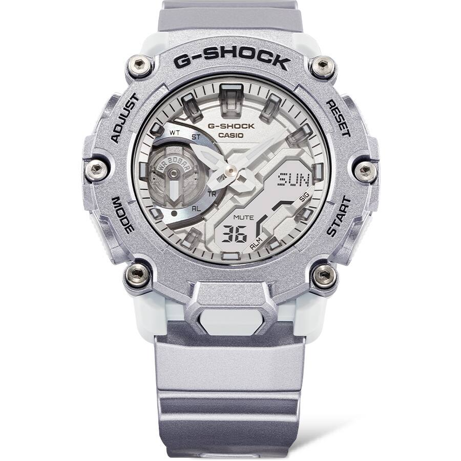 Casio G-Shock GA-2200FF-8ADR Analog Digital Men's Watch Silver