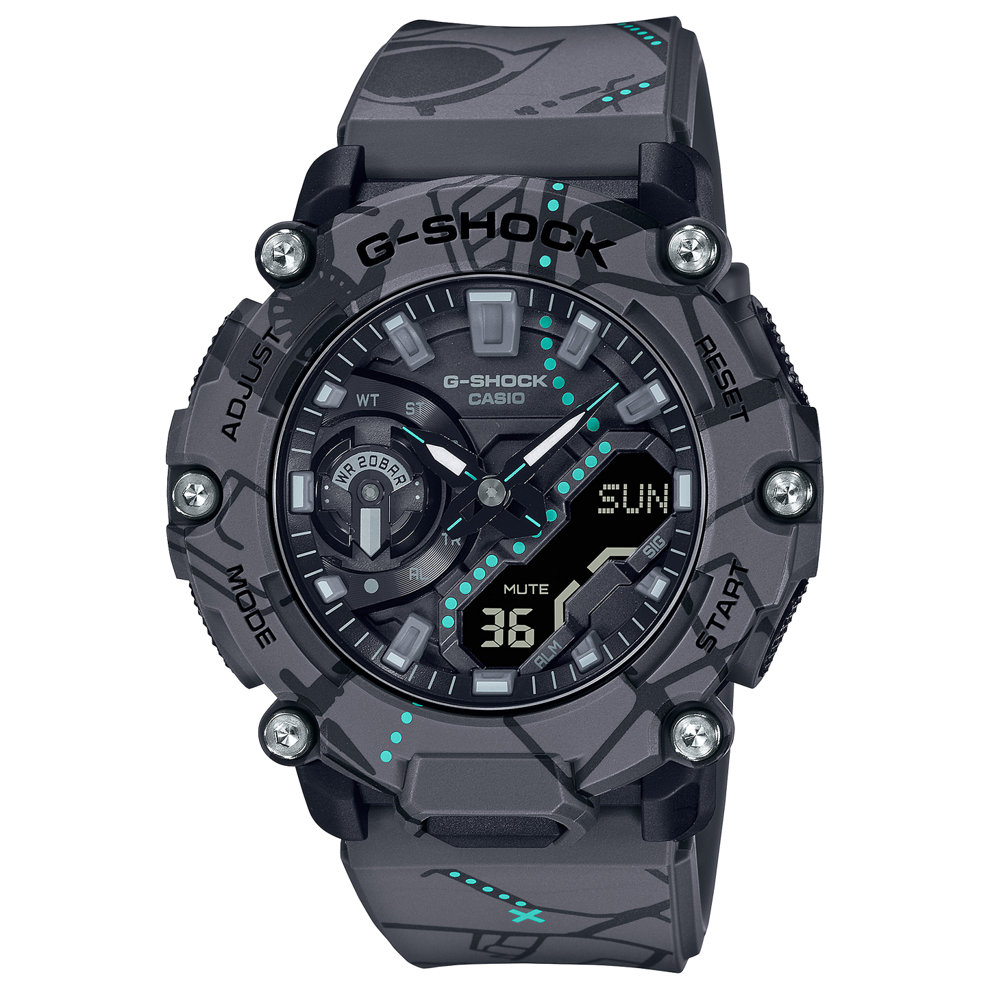 G-SHOCK Treasure Hunt Men Casual Watch GA-2200SBY-8ADR