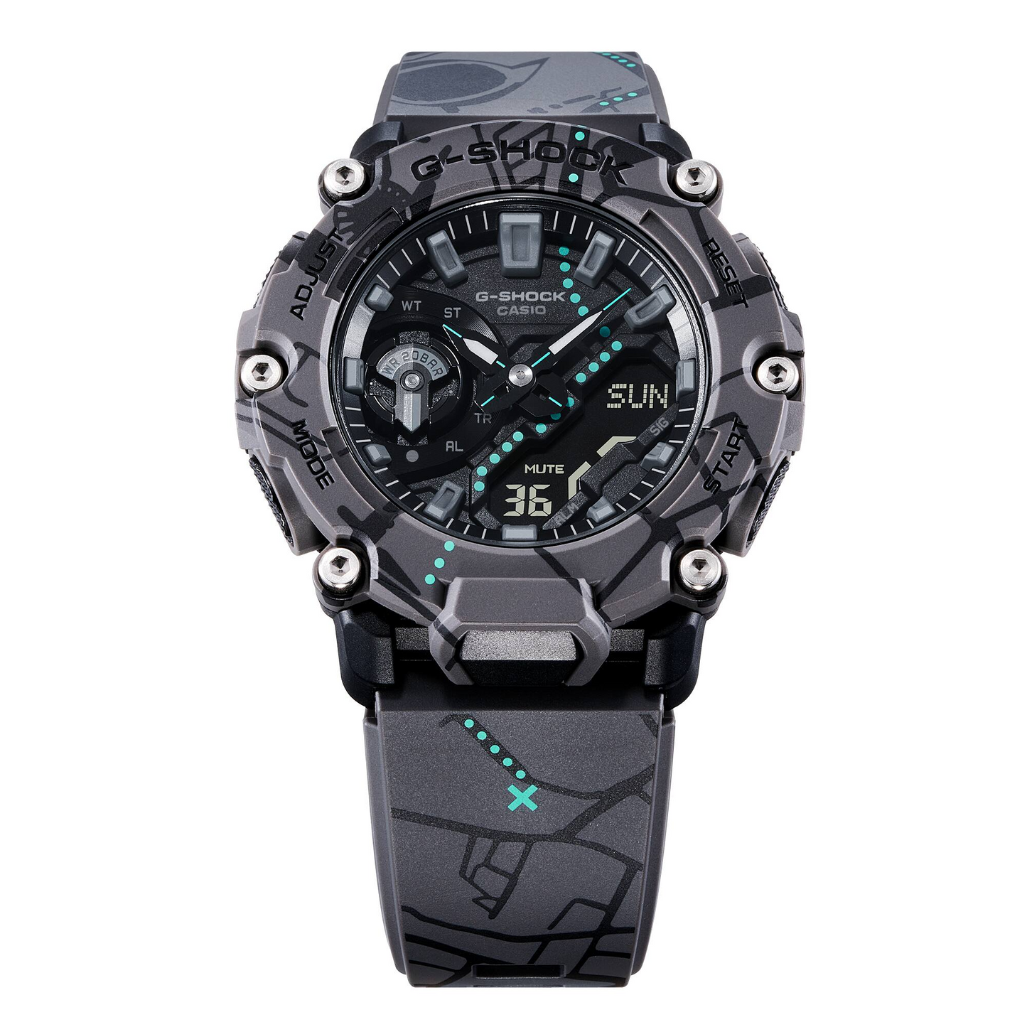 G-SHOCK Treasure Hunt Men Casual Watch GA-2200SBY-8ADR