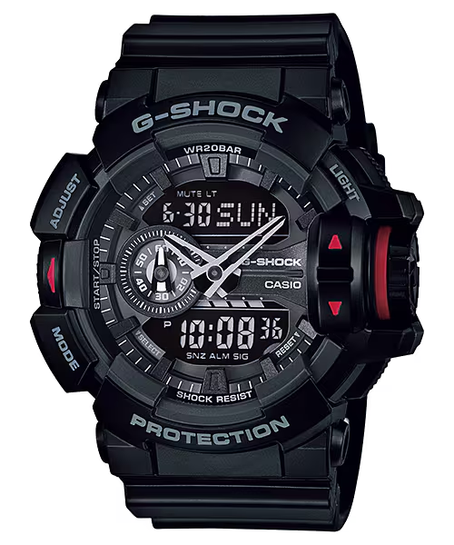 G-SHOCK ANALOG-DIGITAL CASUAL MEN WATCH GA-400-1BDR