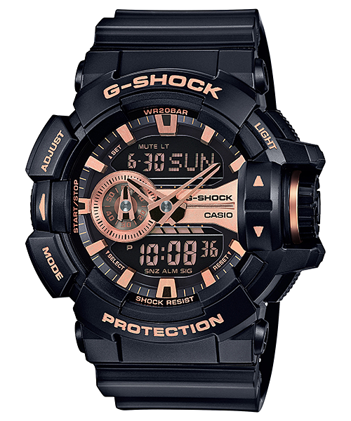 CASIO G-SHOCK GA-400GB-1A4DR ANALOG DIGITAL WATCH