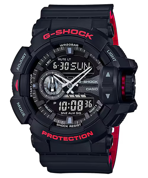 G-SHOCK ANALOG-DIGITAL MEN WATCH GA-400HR-1ADR