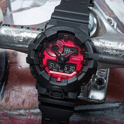G-SHOCK CASUAL MEN'S WATCH GA-700AR-1ADR