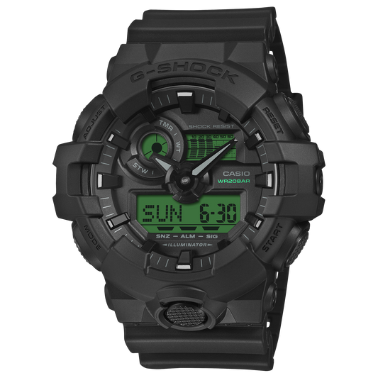 G-SHOCK Electro Green Digital Analogue Men Watch GA-700BEG-1ADR