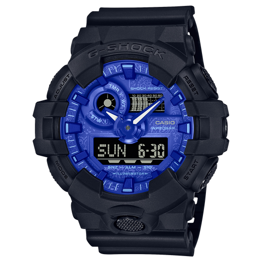 Casio G-Shock GA-700BP-1ADR Analog-Digital Men's Watch, Black