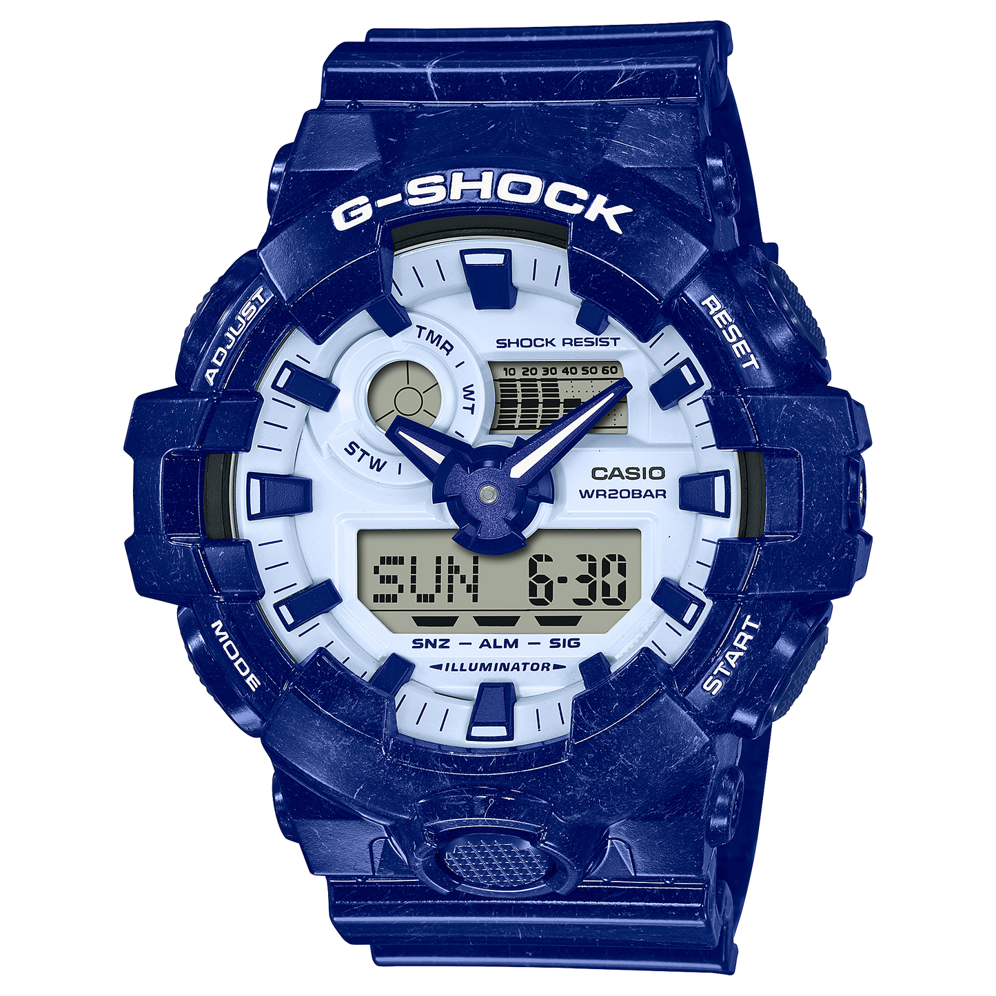 G-SHOCK CASUAL MEN WATCH GA-700BWP-2ADR
