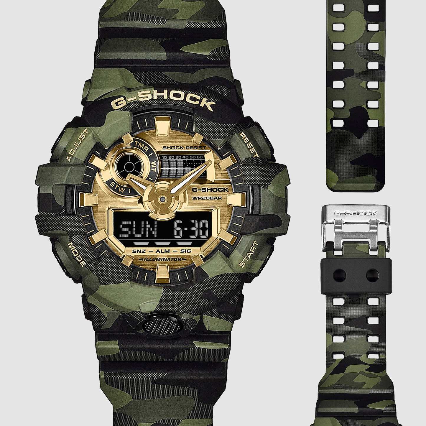 G-SHOCK Bold Camo Series Men Watch GA-700CMG-3ADR