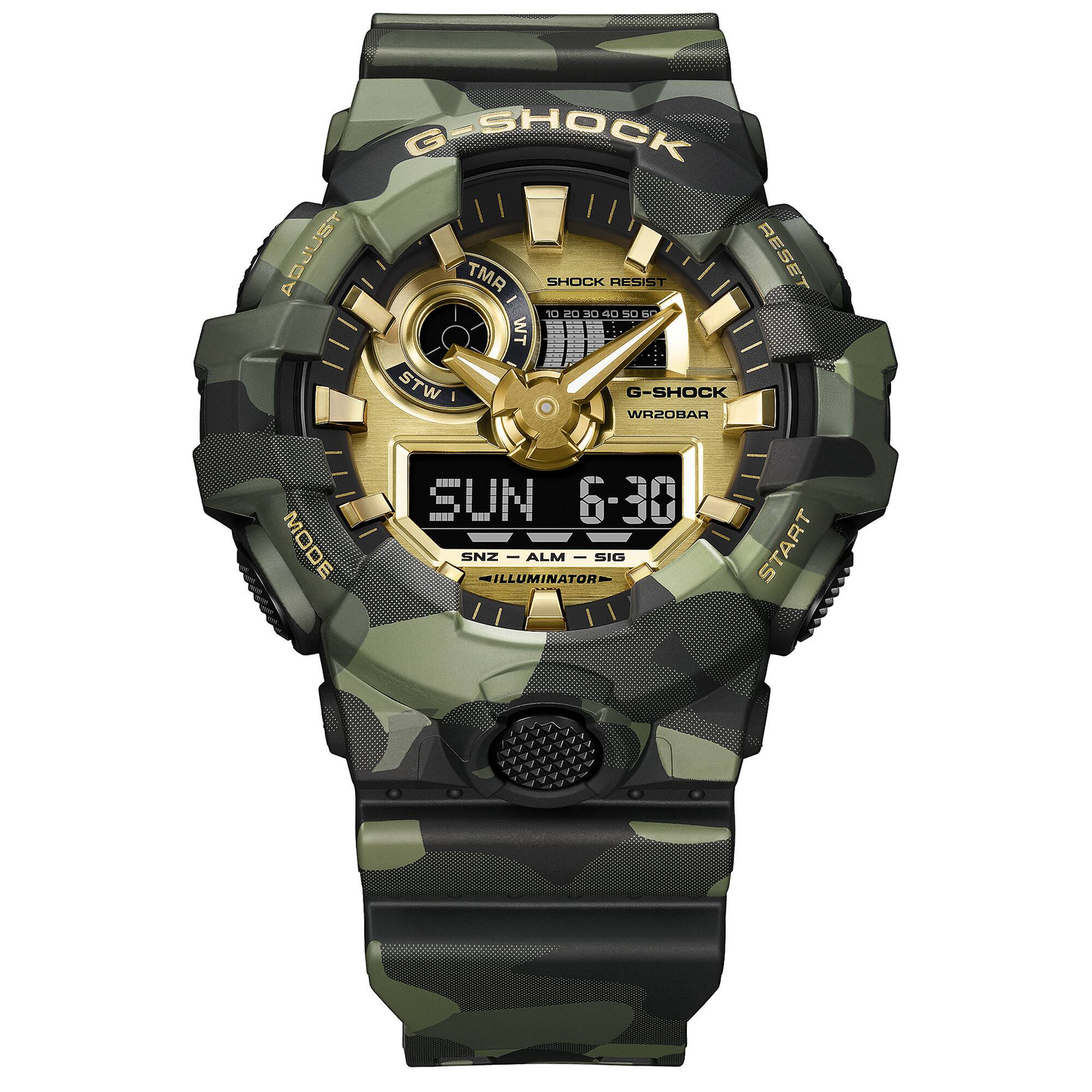 G-SHOCK Bold Camo Series Men Watch GA-700CMG-3ADR