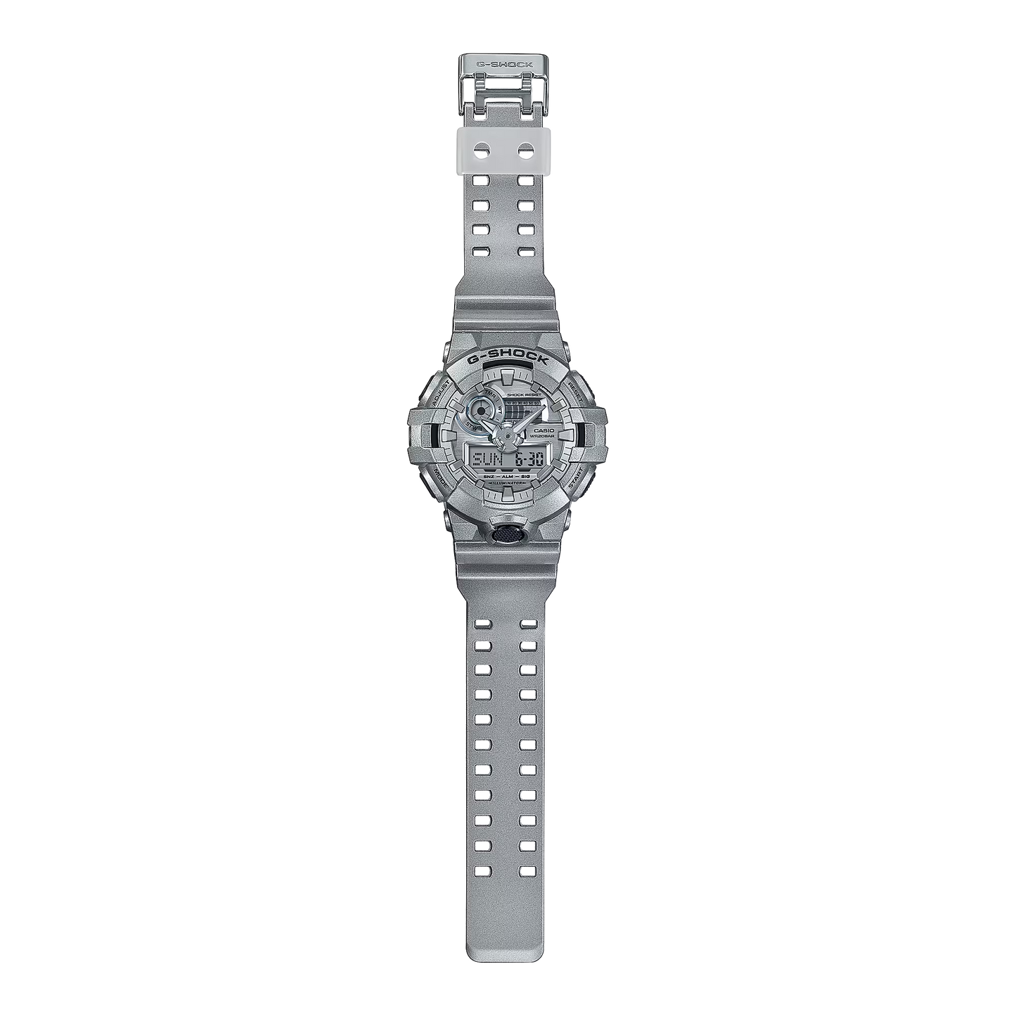 Casio G-Shock GA-700FF-8ADR Analog Digital Men's Watch Silver