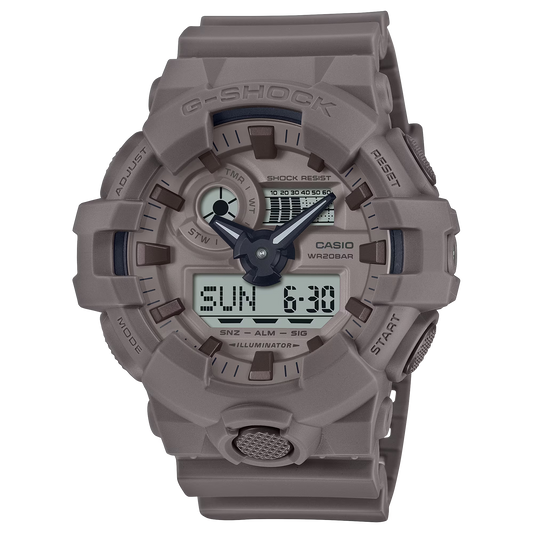 Casio G-Shock GA-700NC-5ADR Analog Digital Men's Watch Brown
