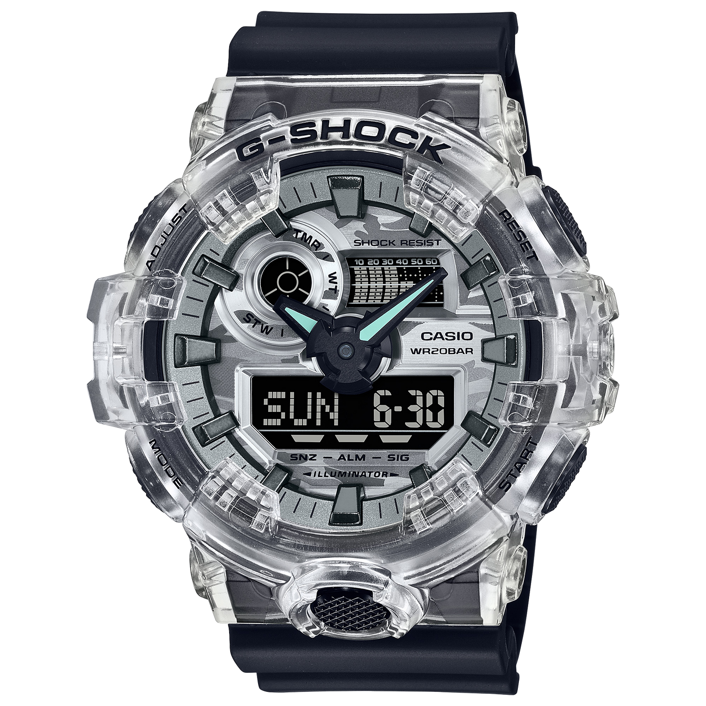 Casio G-Shock GA-700SKC-1ADR Analog Digital Men's Watch