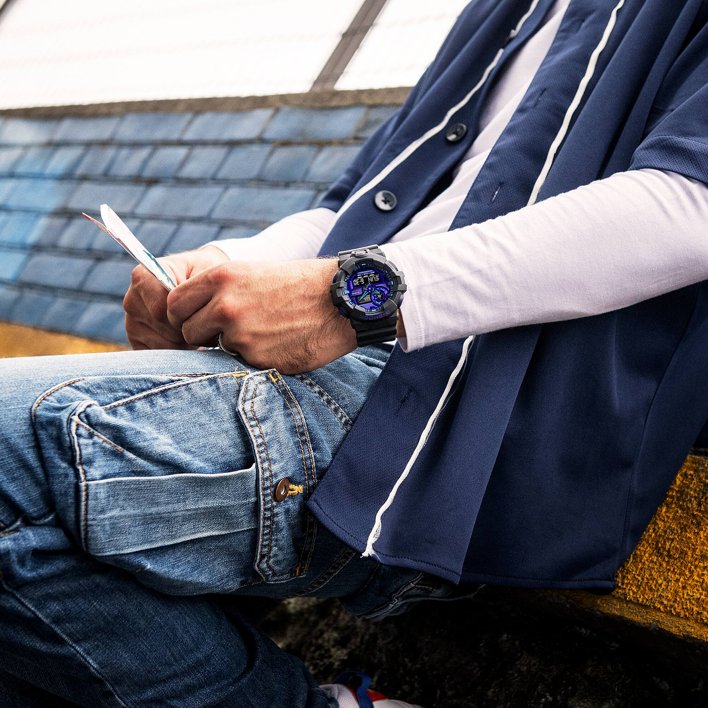 G-SHOCK CASUAL MEN WATCH GA-700VB-1ADR