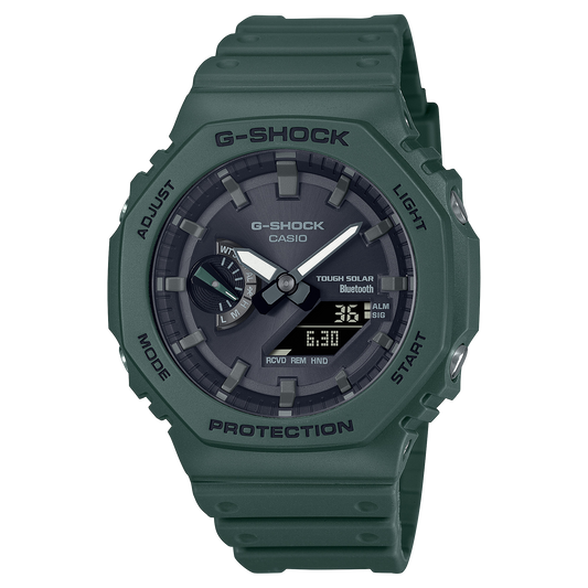 Casio G-Shock GA-B2100-3ADR Analog-Digital Men's Watch, Green