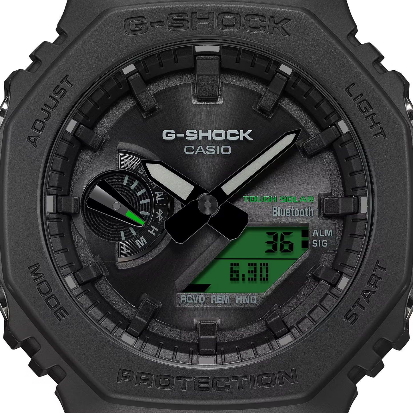 G-SHOCK Electro Green Digital Analogue Men Watch GA-B2100BEG-1ADR