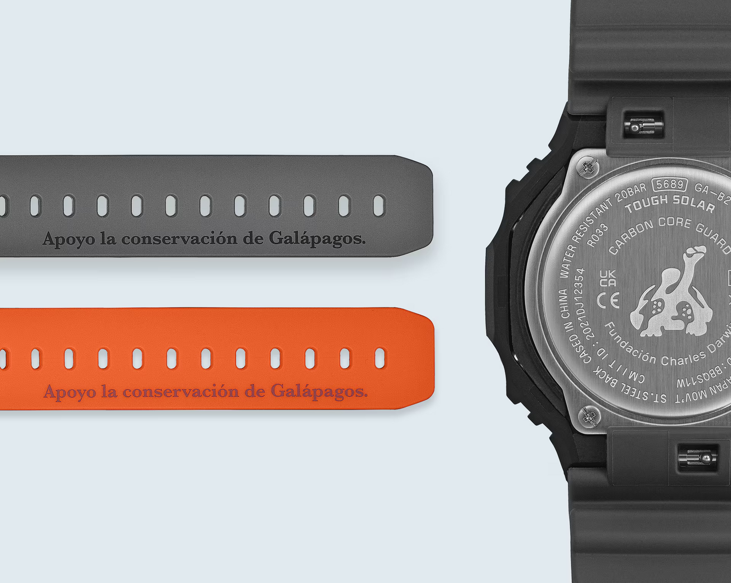 G-SHOCK CHARLES DARWIN FOUNDATION COLLABORATIO MODEL GA-B2100DF-1ADR