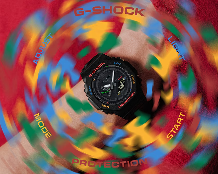 G-SHOCK CASUAL MEN WATCH GA-B2100FC-1ADR