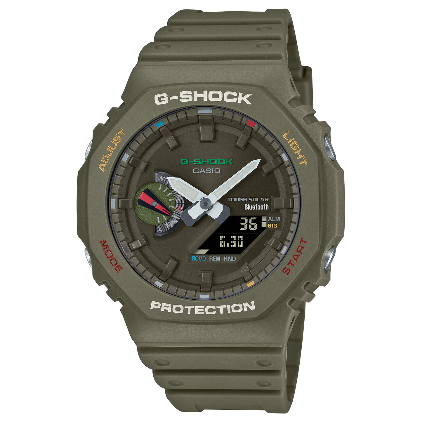 G-SHOCK CASUAL MEN WATCH GA-B2100FC-3ADR