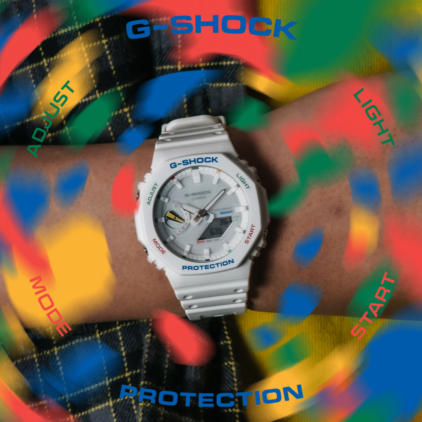 G-SHOCK CASUAL MEN WATCH GA-B2100FC-7ADR