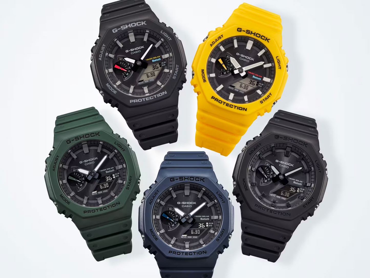 Casio G-Shock GA-B2100-1ADR Analog-Digital Men's Watch, Black