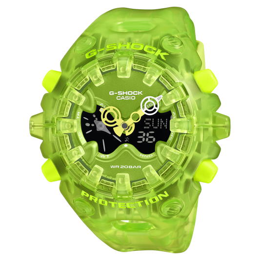 G-SHOCK Men Transparent Green Casual Watch GA-V01SKE-3ADR