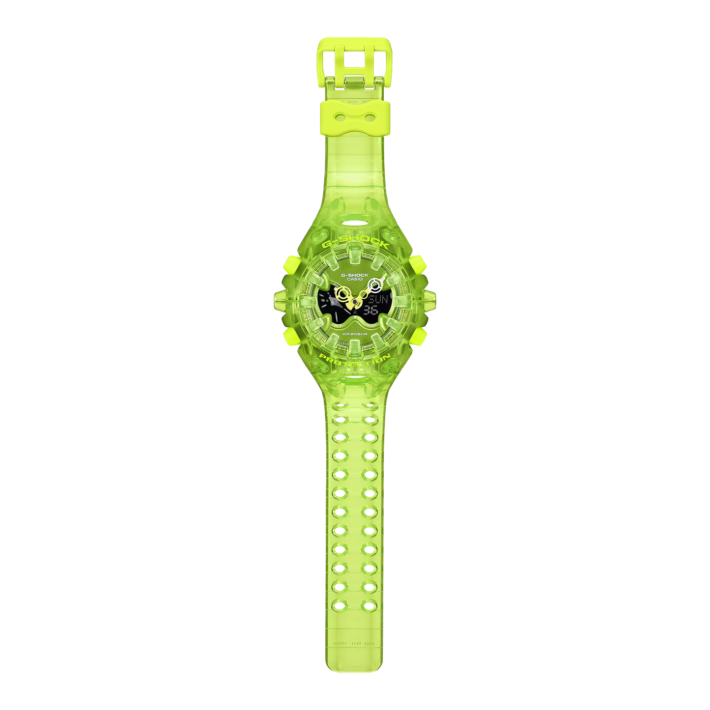 G-SHOCK Men Transparent Green Casual Watch GA-V01SKE-3ADR