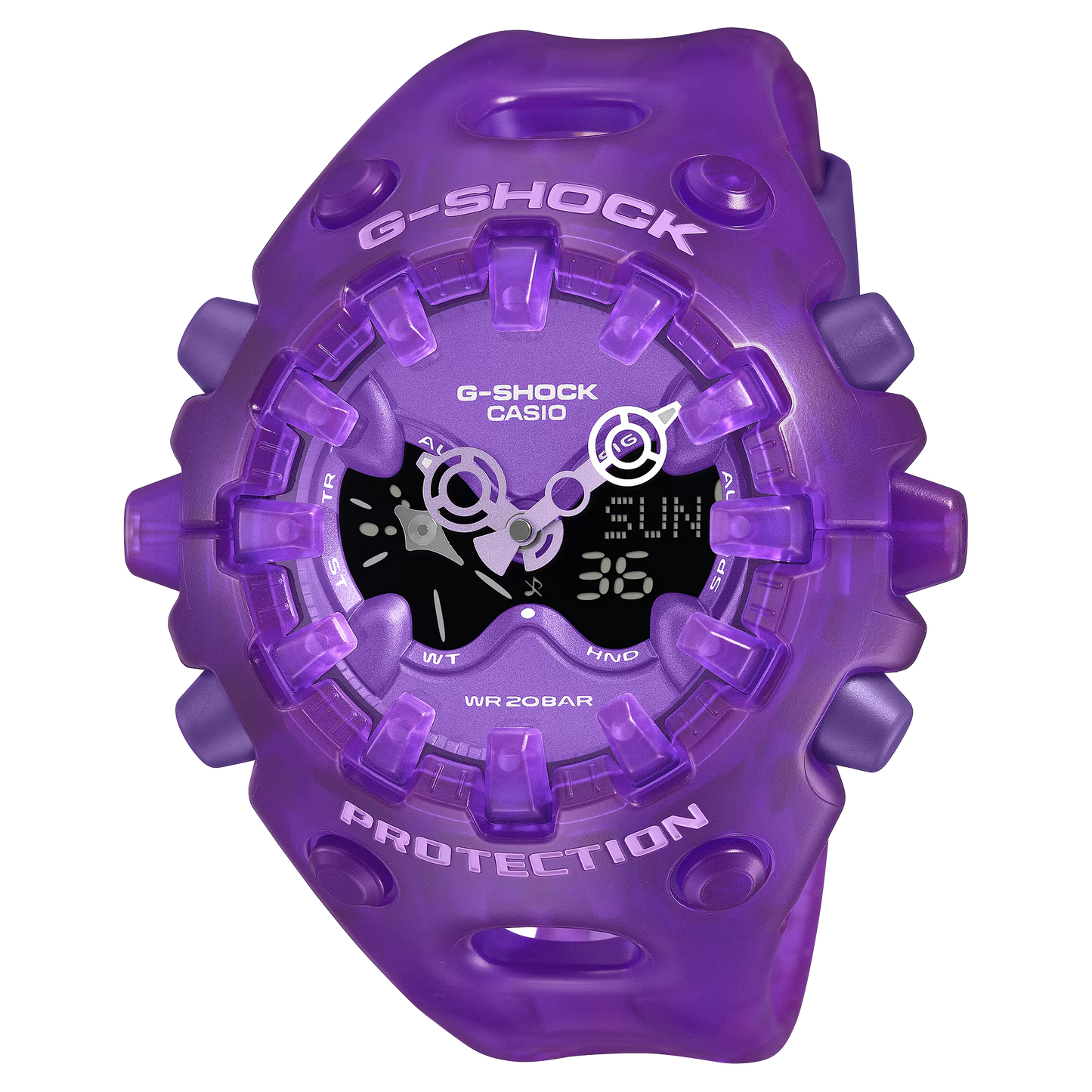 G-SHOCK Men Transparent Purple Casual Watch GA-V01SKE-6ADR
