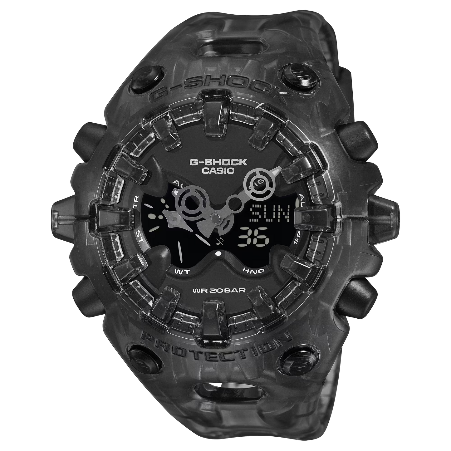 G-SHOCK Men Transparent Gray Casual Watch GA-V01SKE-8ADR