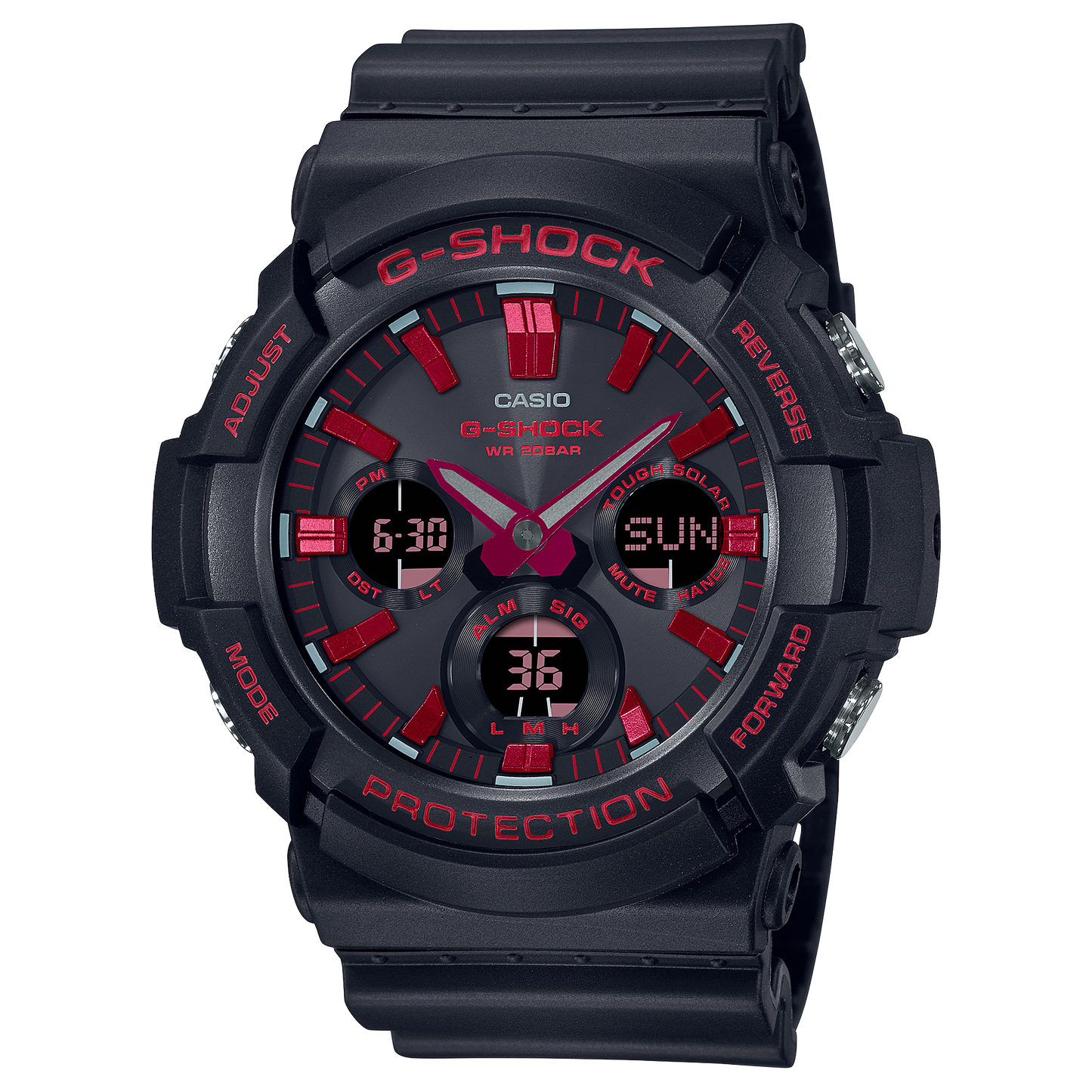 Casio G-Shock GAS-100BNR-1ADR Analog Digital Men's Watch