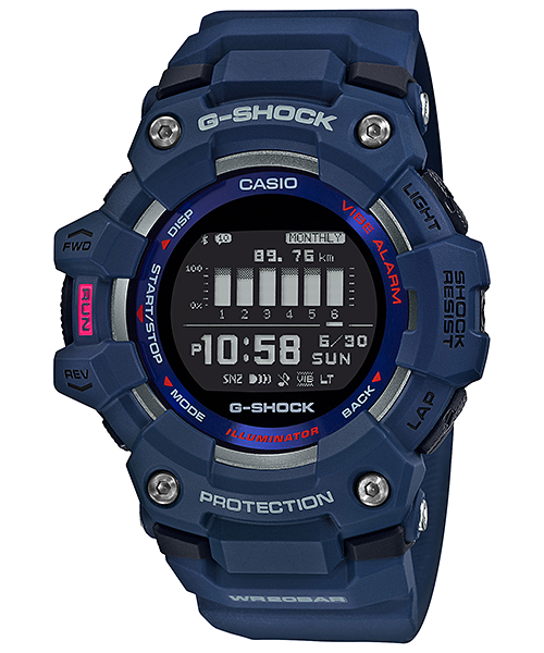 G-SHOCK G-SQUAD MEN WATCH GBD-100-2DR