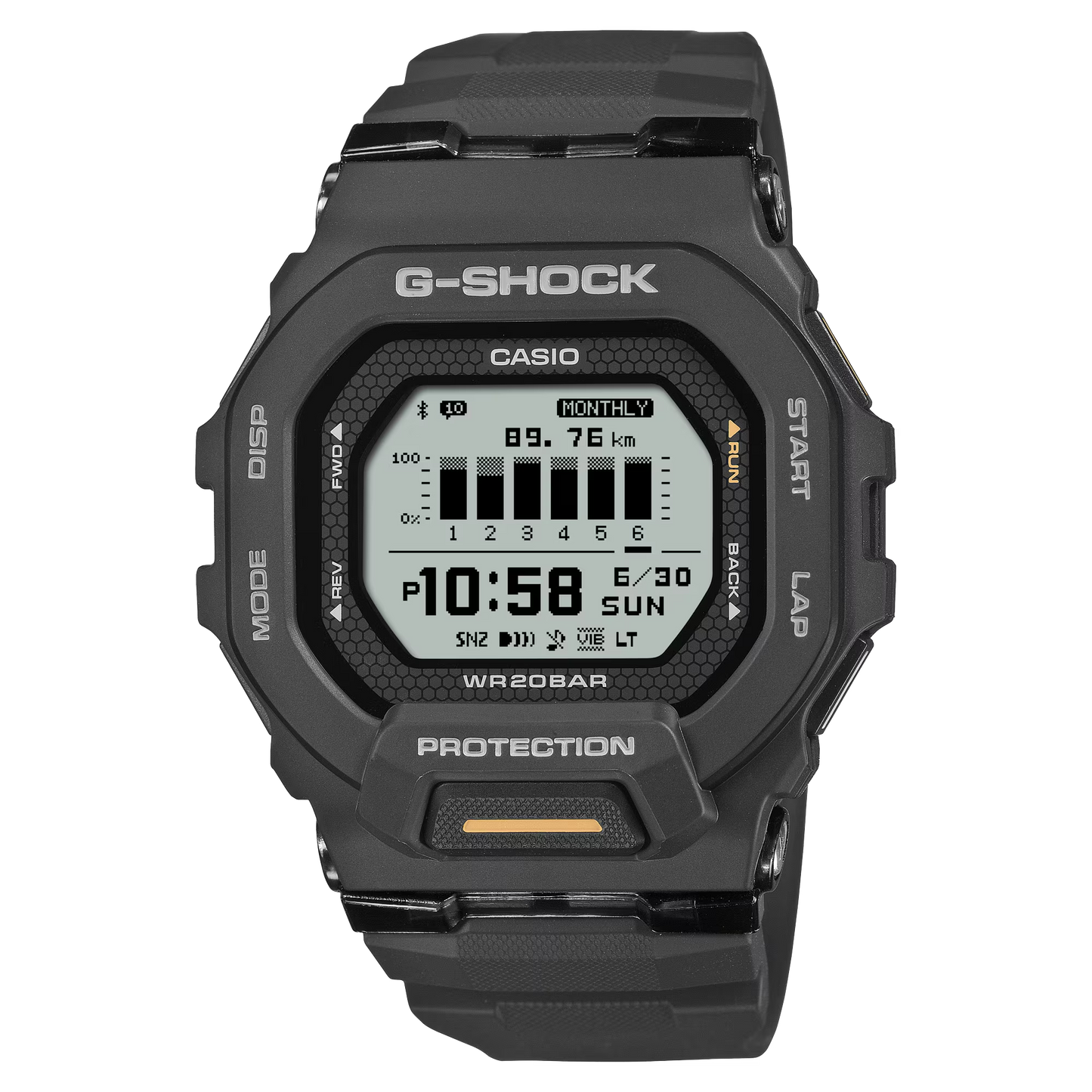 G-SHOCK G-SQUAD MEN WATCH GBD-200-1A1DR
