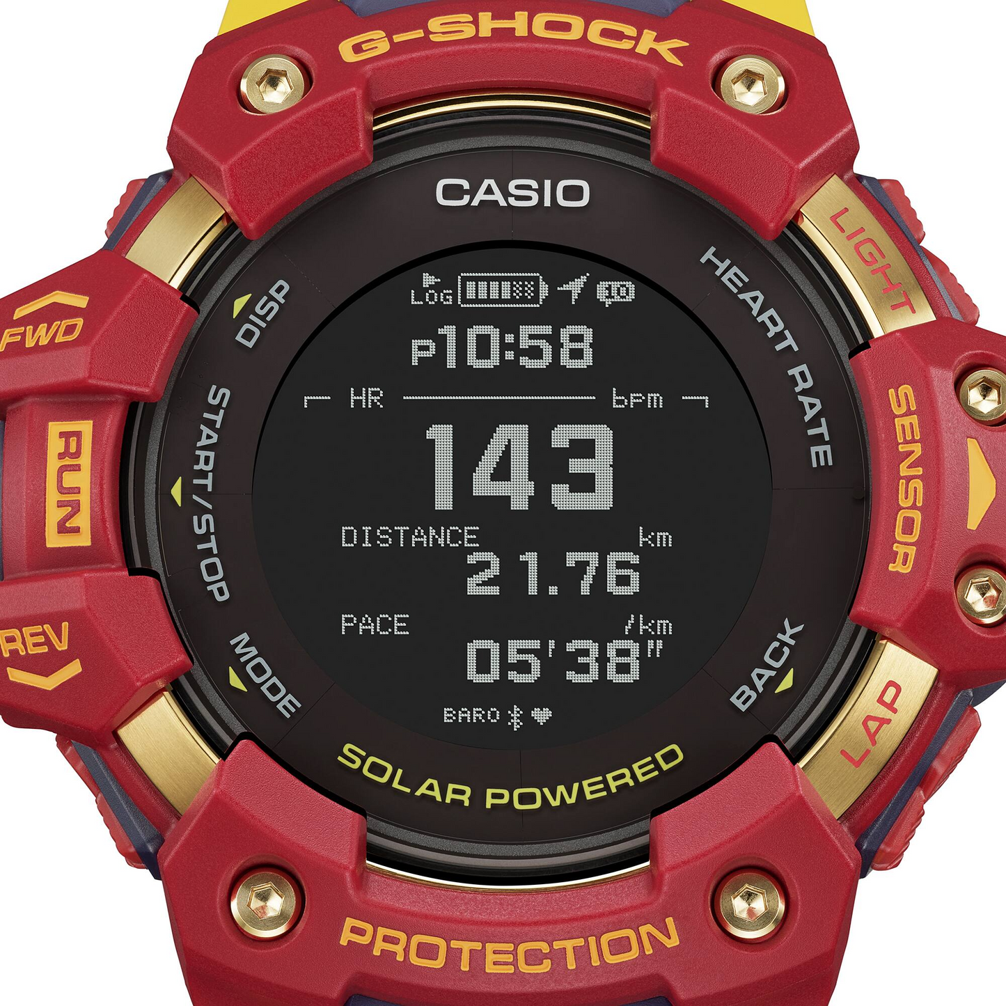 G-SHOCK Barcelona Limited Edition Men WATCH GBD-H1000BAR-4DR