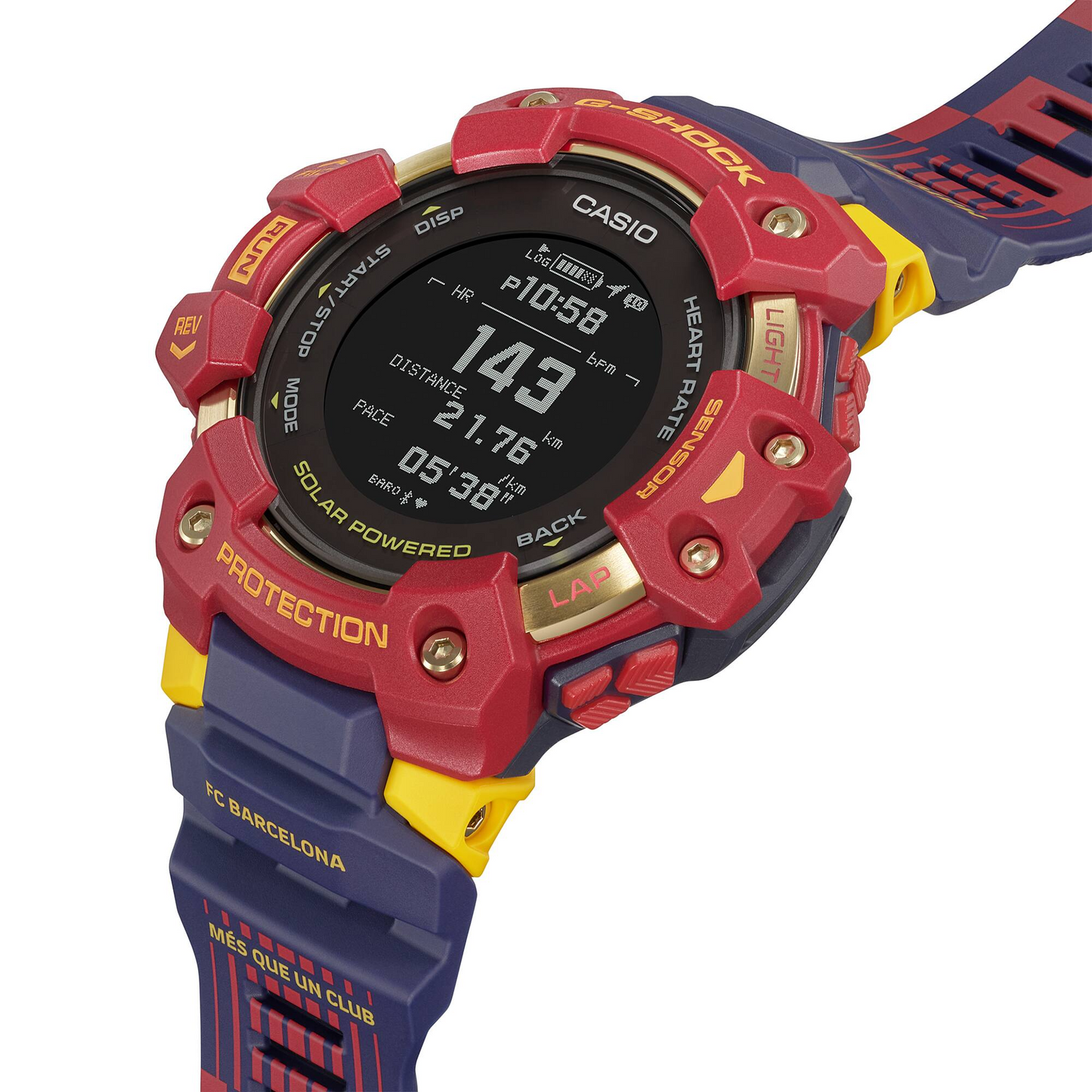 G-SHOCK Barcelona Limited Edition Men WATCH GBD-H1000BAR-4DR