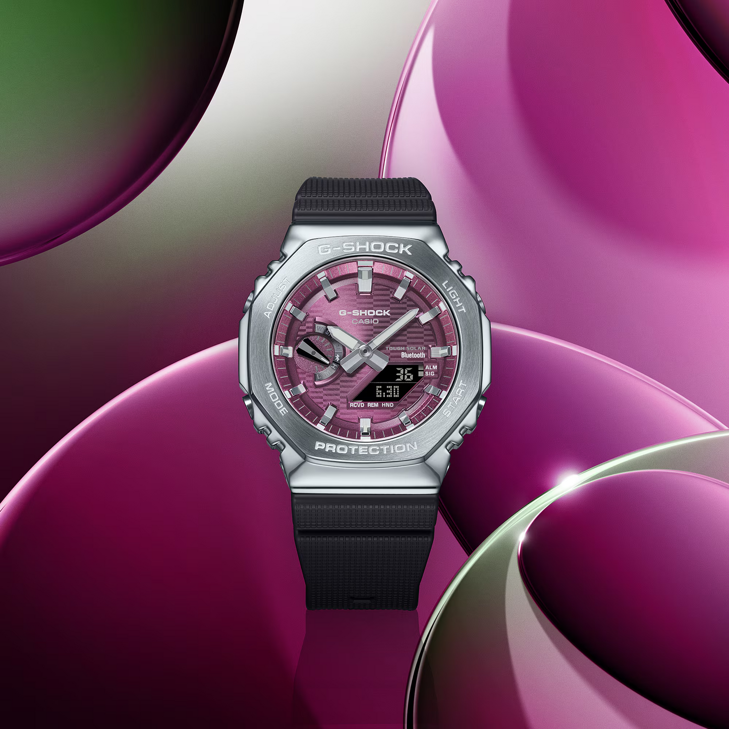 G-SHOCK G-STEEL GBM-2100A-4BDR WATCH