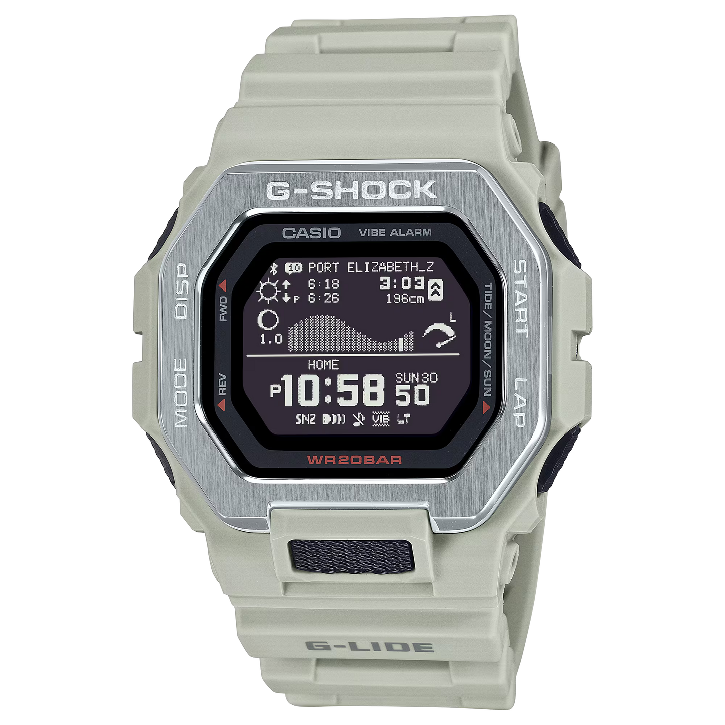 G-SHOCK G-LIDE MEN'S WATCH GBX-100-8DR