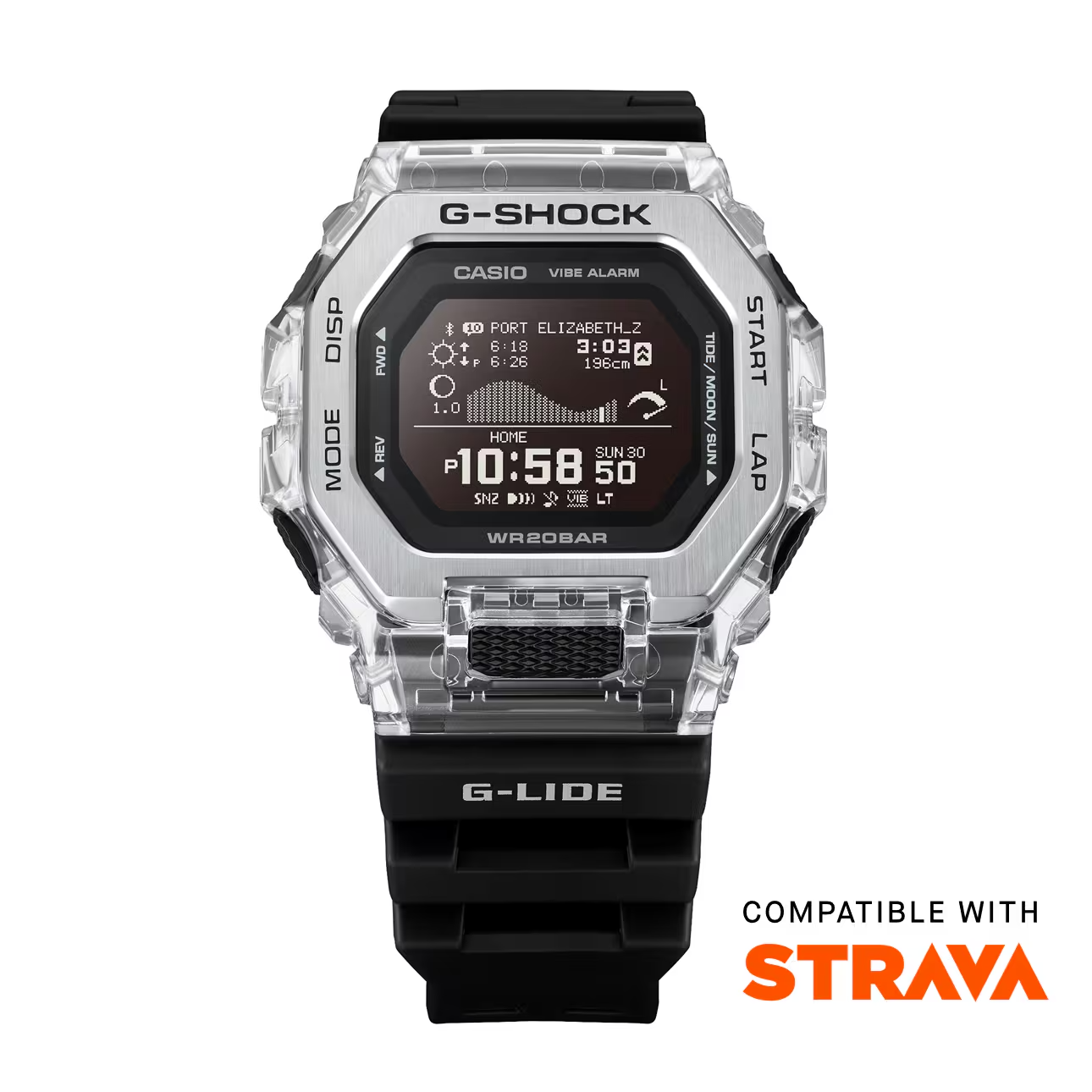 G-SHOCK G-LIDE MEN WATCH GBX-100S-1DR