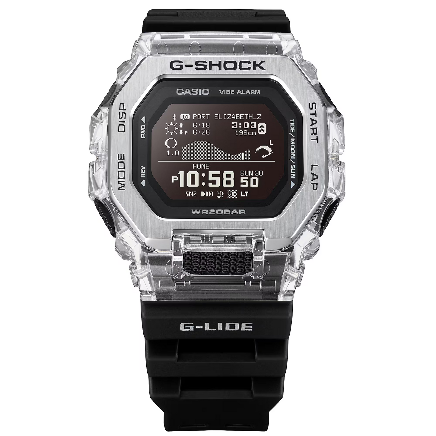 G-SHOCK G-LIDE MEN WATCH GBX-100S-1DR
