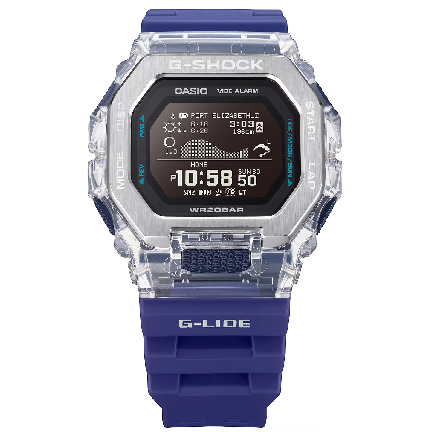 G-SHOCK G-LIDE MEN WATCH GBX-100S-2DR