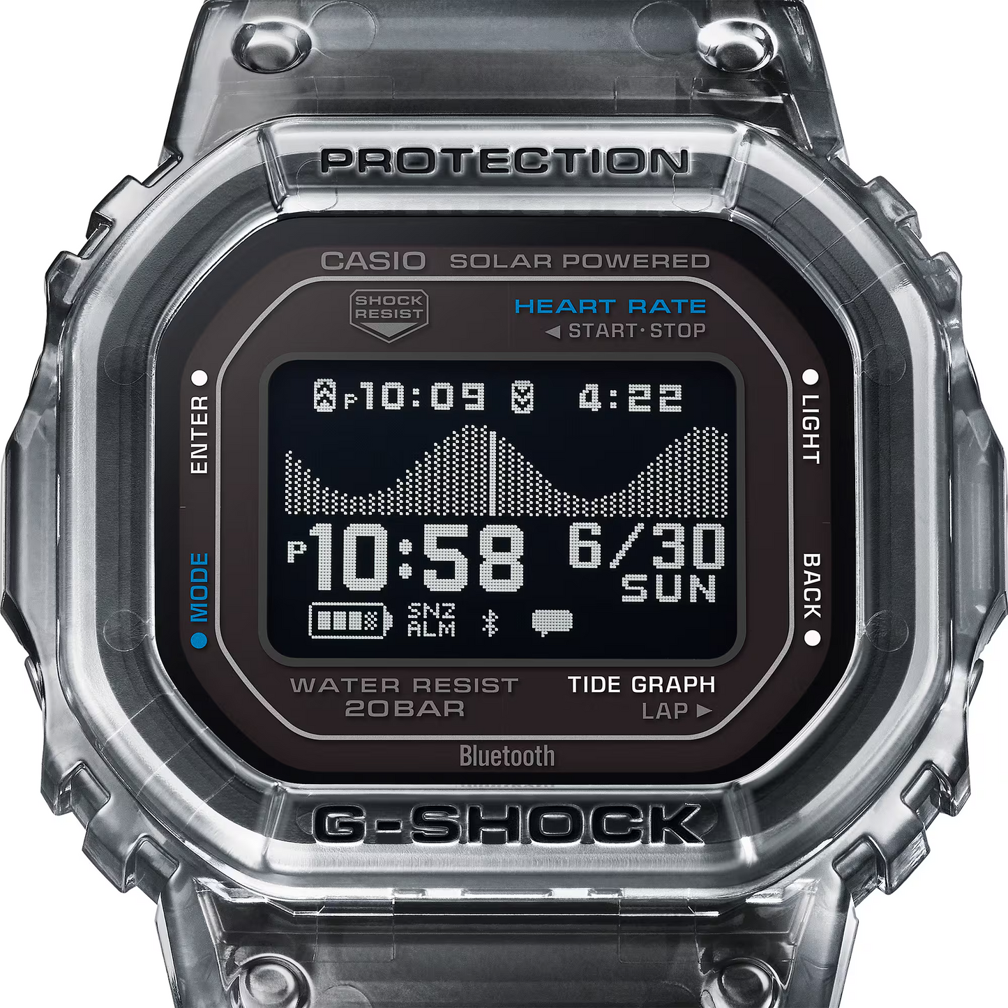 G-SHOCK G-LIDE MEN WATCH GBX-H5600-1DR