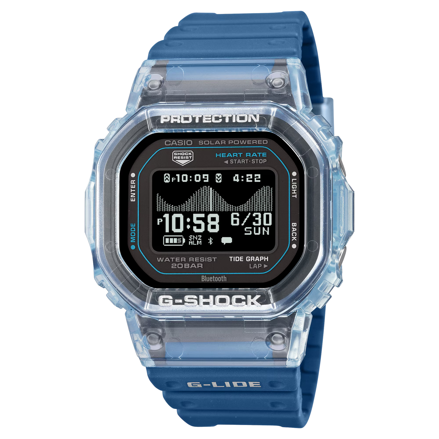 G-SHOCK G-LIDE MEN WATCH GBX-H5600-2DR
