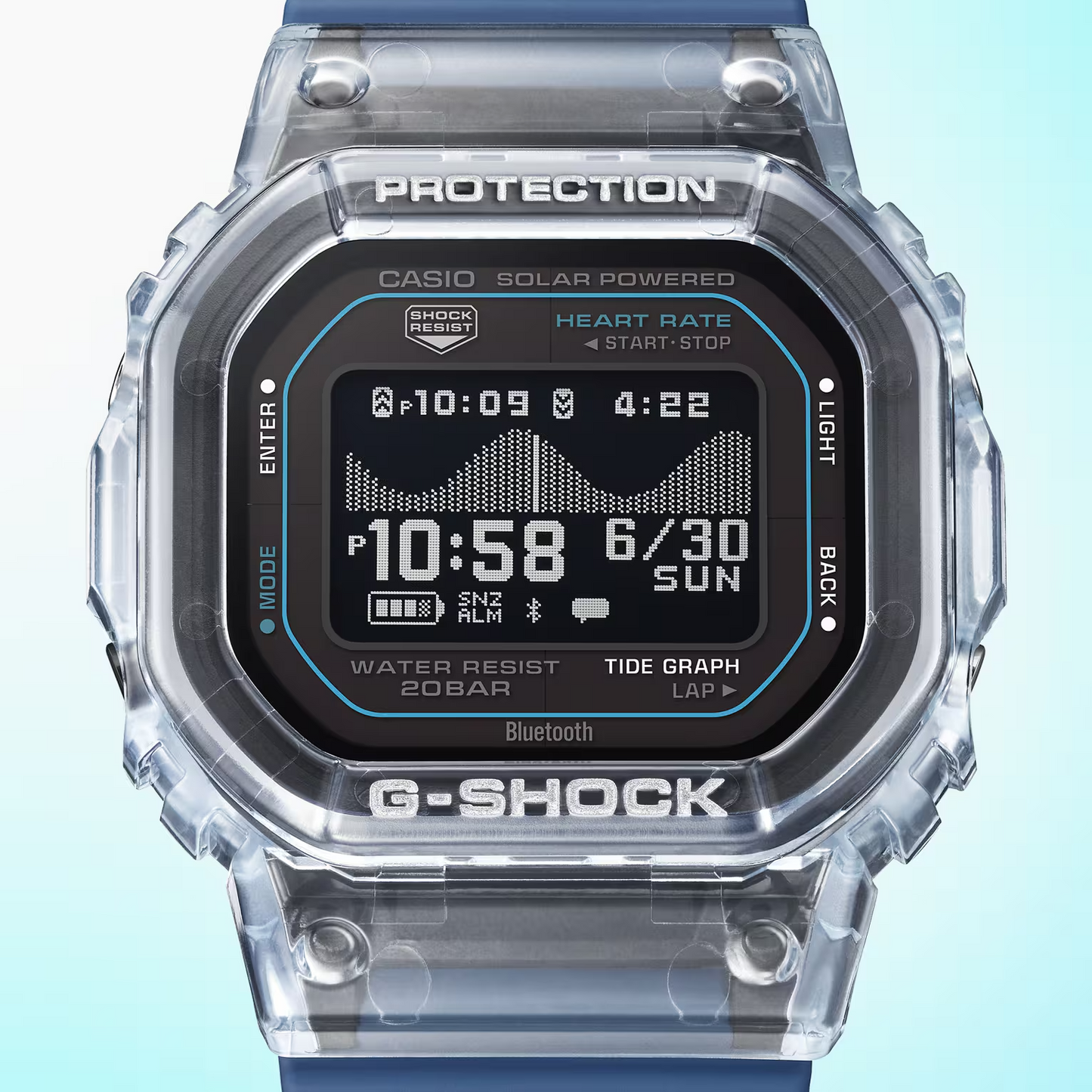 G-SHOCK G-LIDE MEN WATCH GBX-H5600-2DR