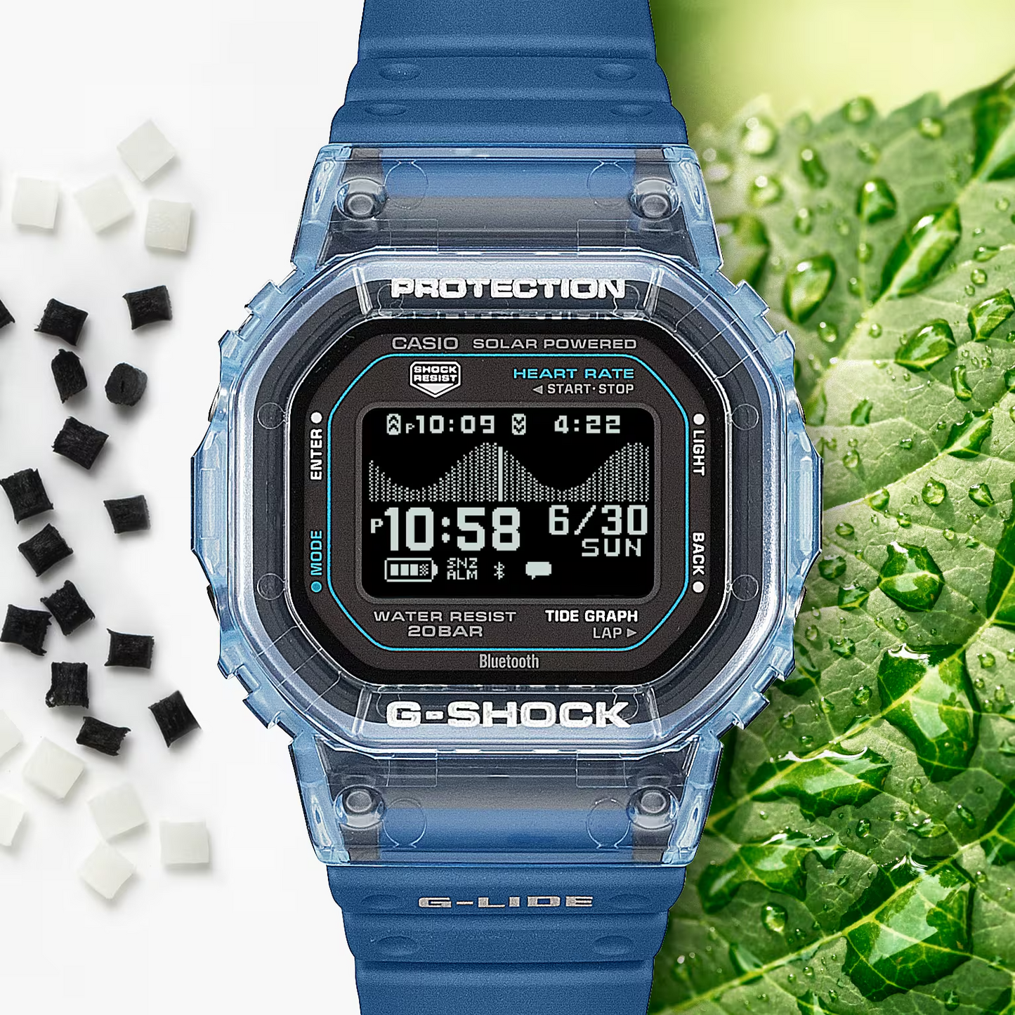 G-SHOCK G-LIDE MEN WATCH GBX-H5600-2DR