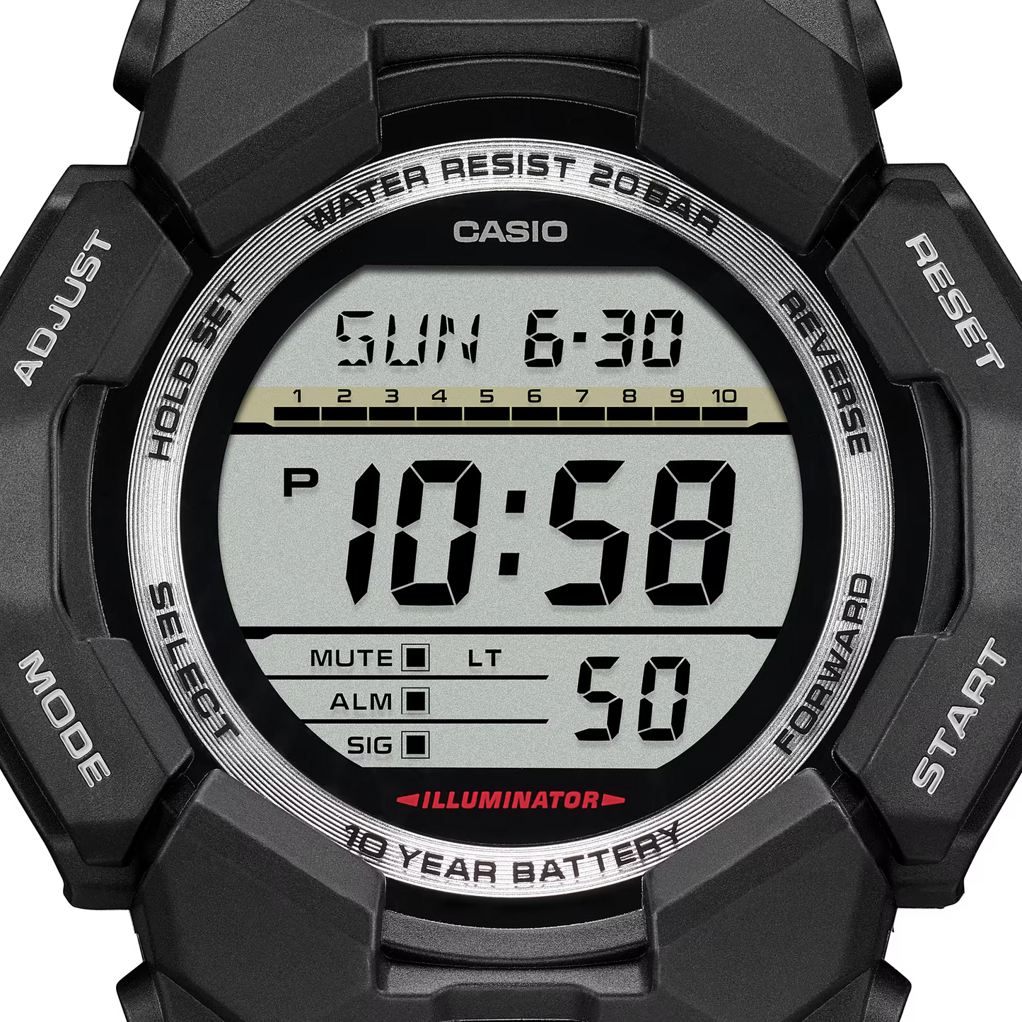 G-SHOCK DIGITAL MEN WATCH GD-010-1DR