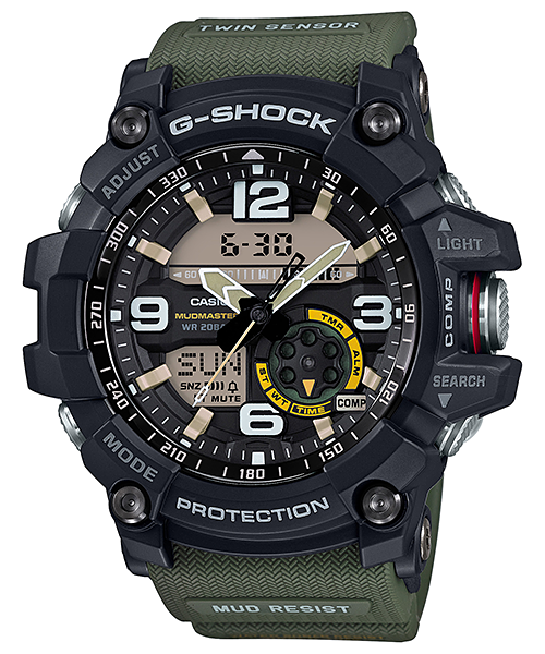 G-SHOCK MASTER of G MUDMASTER Men Watch GG-1000-1A3DR