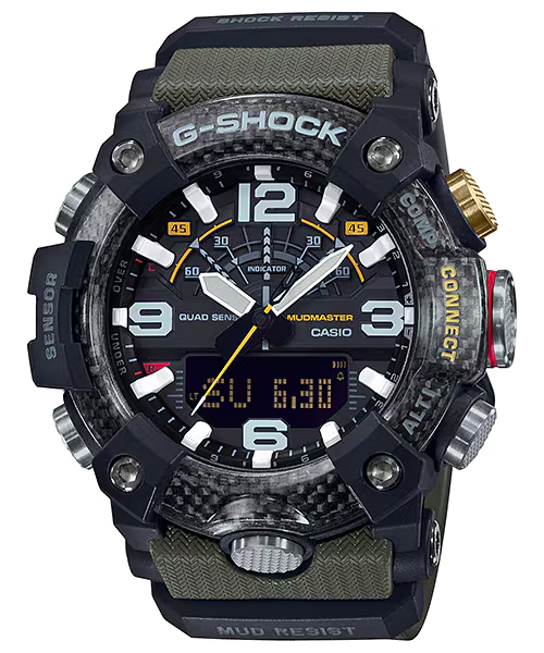 G-SHOCK MASTER of G MUDMASTER Men Watch GG-B100-1A3DR