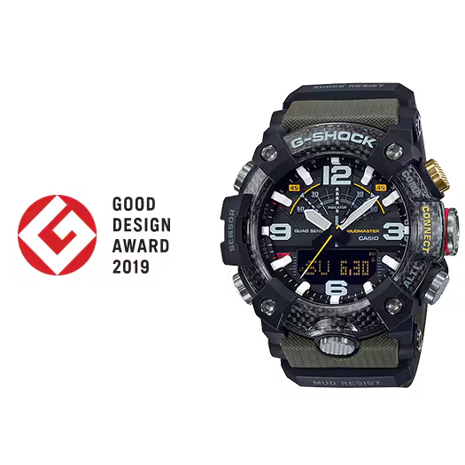 G-SHOCK MASTER of G MUDMASTER Men Watch GG-B100-1A3DR