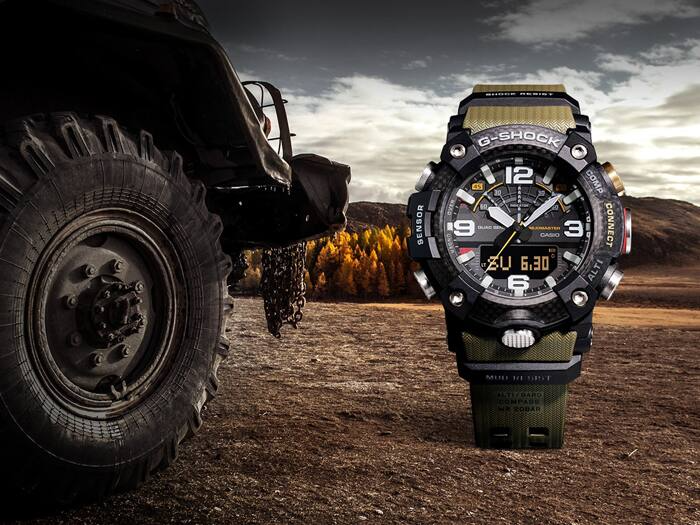 G-SHOCK MASTER of G MUDMASTER Men Watch GG-B100-1A3DR