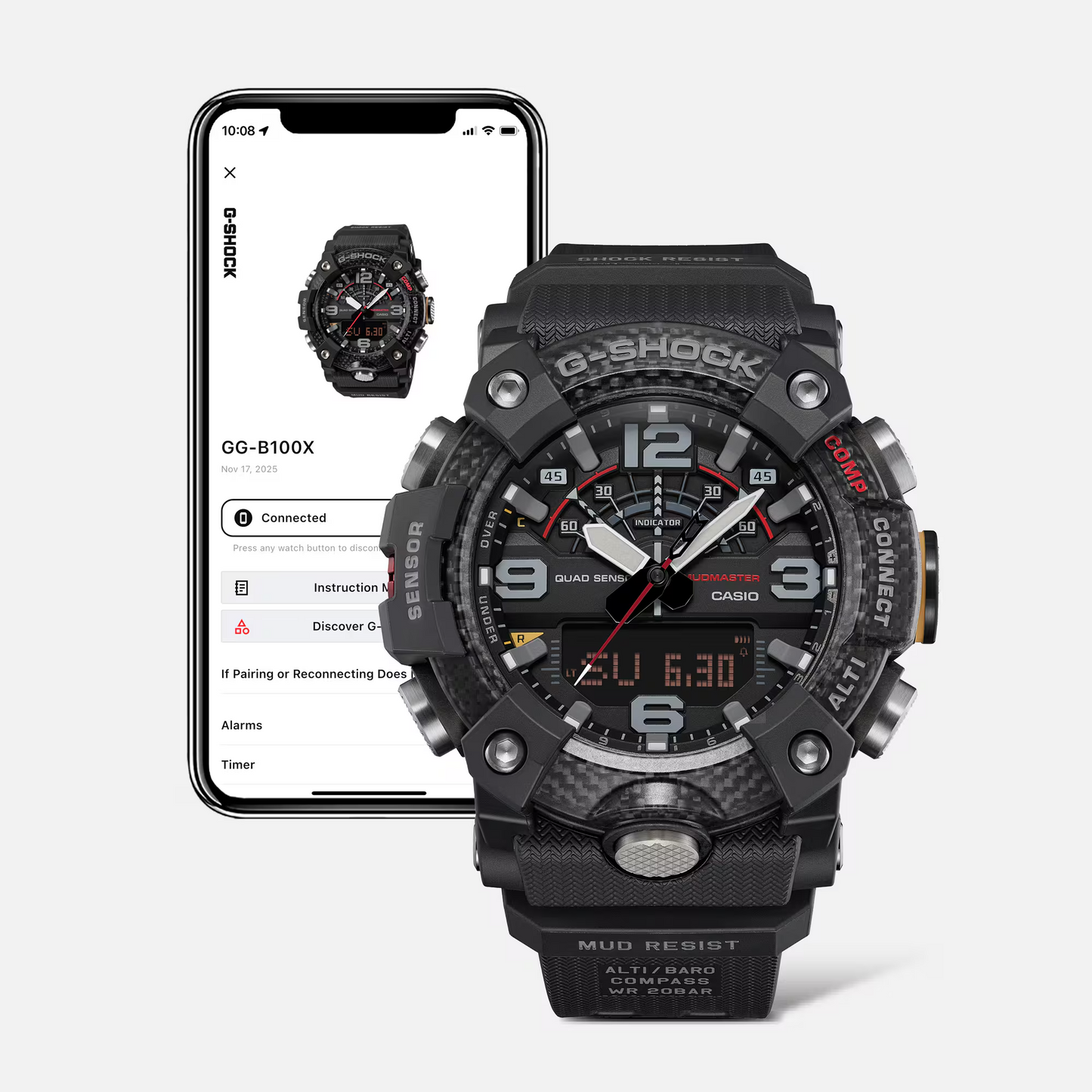 G-SHOCK Mudmaster MASTER OF G - LAND GG-B100X-1A9DR