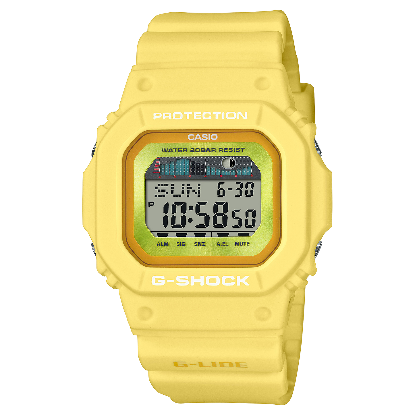 Casio G-Shock GLX-5600RT-9DR Digital Men's Watch, Yellow