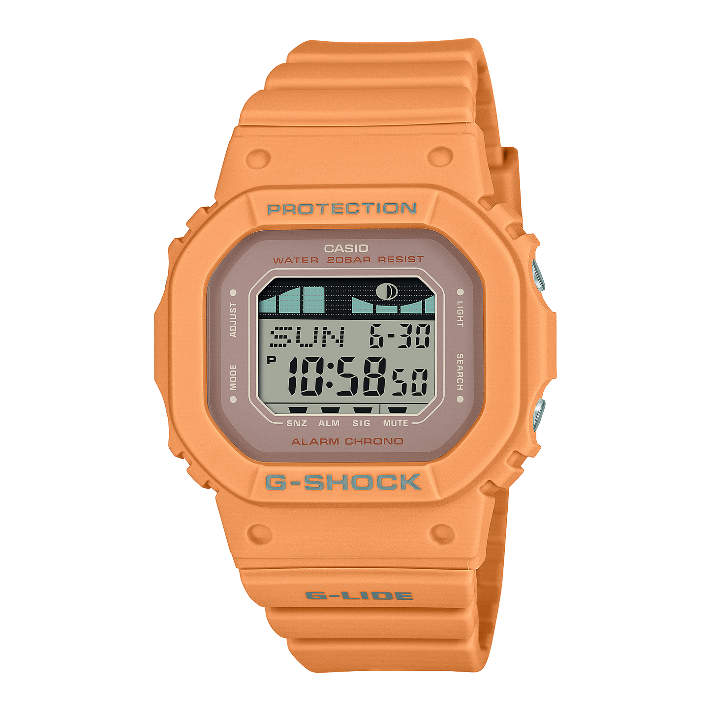 Casio G-Shock GLX-S5600-4DR Digital Women's Watch Orange