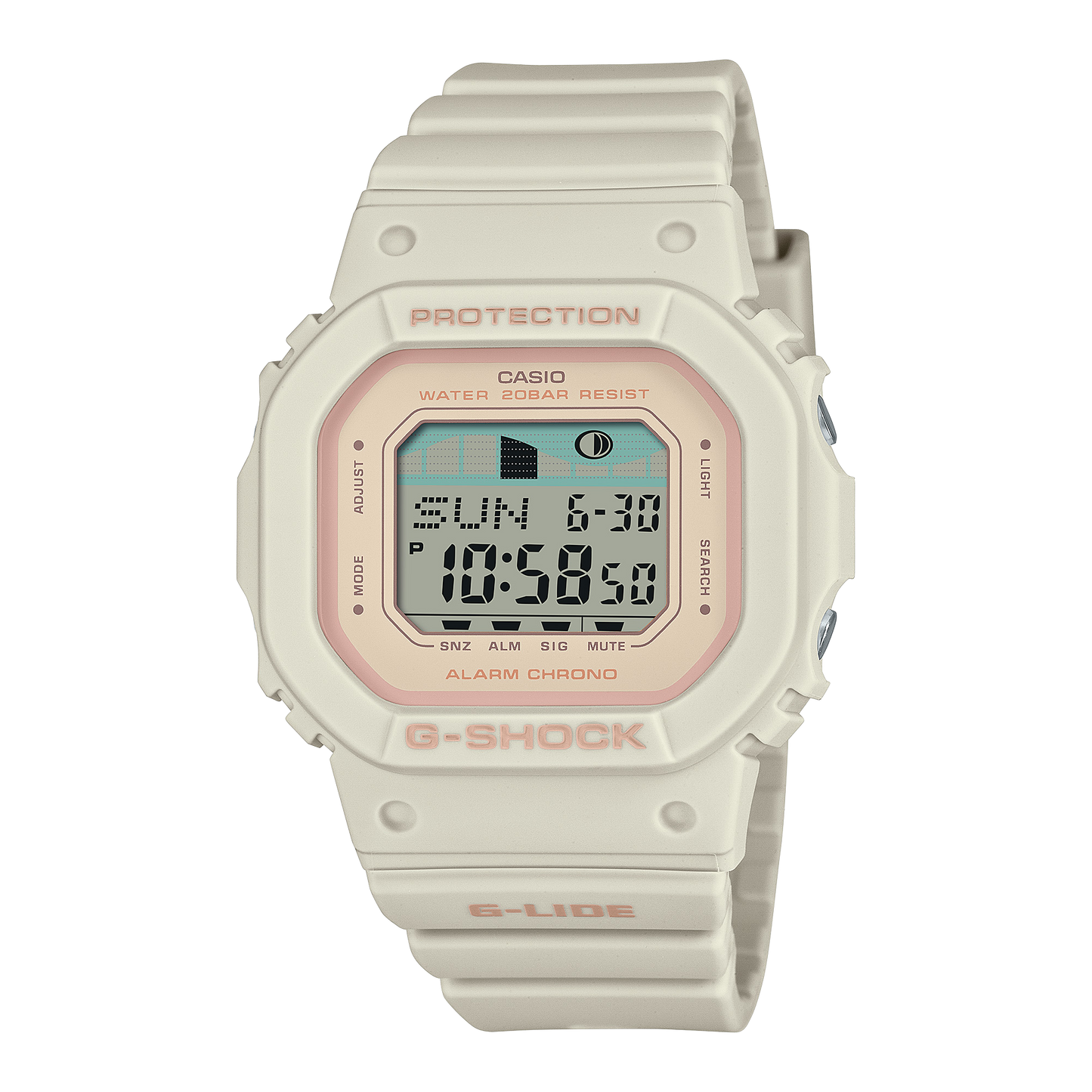 Casio G-Shock GLX-S5600-7DR Digital Women's Watch White